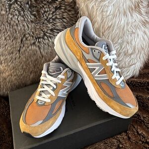 New Balance 990v6 Men's 8 Made in USA Sneakers Workwear Grey